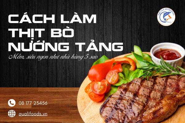 CÁCH LÀM THỊT BÒ NƯỚNG TẢNG MỀM, SIÊU NGON NHƯ NHÀ HÀNG 5 SAO