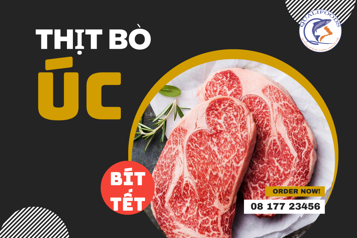 LÝ DO THỊT BÒ ÚC ĐƯỢC ƯA CHUỘNG LÀM NGUYÊN LIỆU CHO MÓN BÍT TẾT NGON